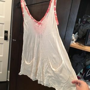 Free people tank with pockets
